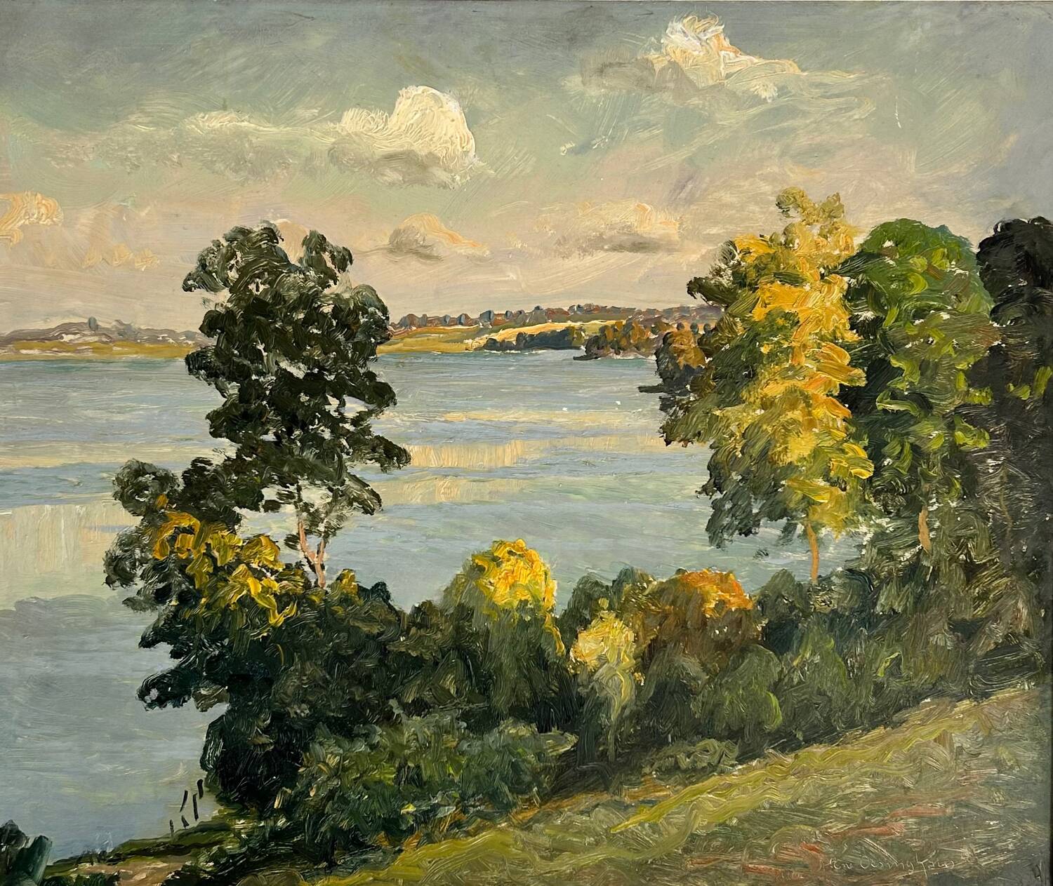 Brittany landscape painting