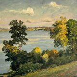 Brittany landscape painting