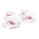 Lot de 4 tasses Théodore Havilland