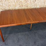 Teak dining table danish design, 60s 70s