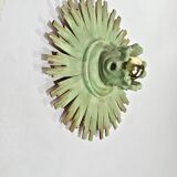 Sunburst wall lamp