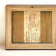 Art deco mirror 1920 wood and silver vintage
