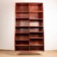 Large Danish high bookshelf in rosewood by Erik Brouer 1960.