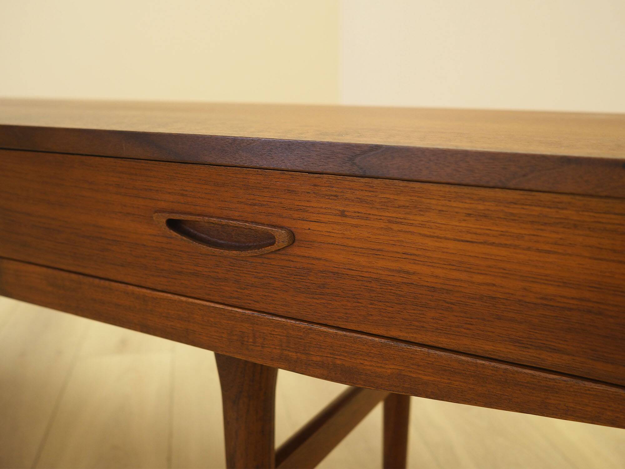 Teak lowboard, Danish design, 1960s, made in Denmark