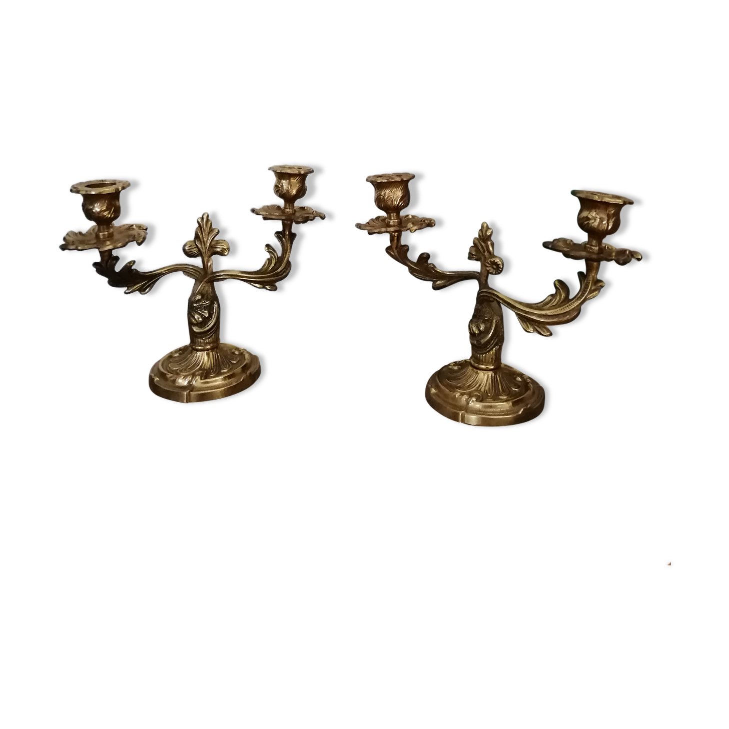 Duo of candelabra