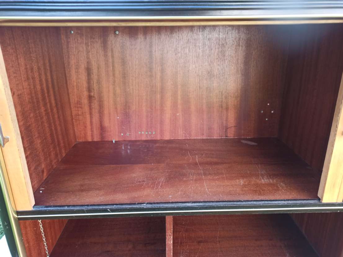 Mid-Century roller shutter cabinet, 1960s / 1970s