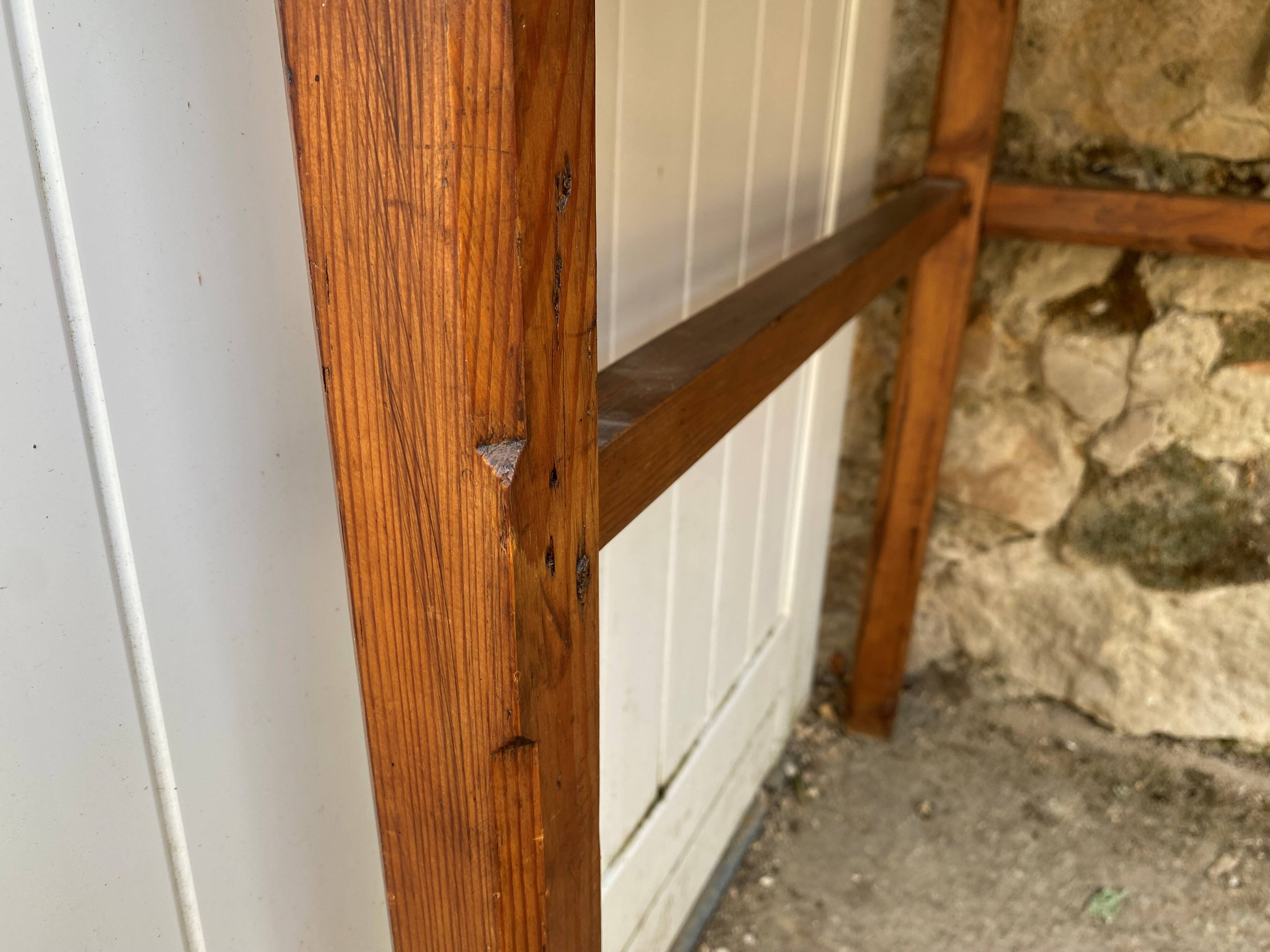 Solid wood corner desk table with 1 drawer