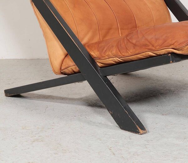 Fauteuil lounge De sede DS 80 par Ueli Berger, 1970