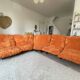 Rare vintage modular canapé for 5 people - Ligne Roset - Marsala model