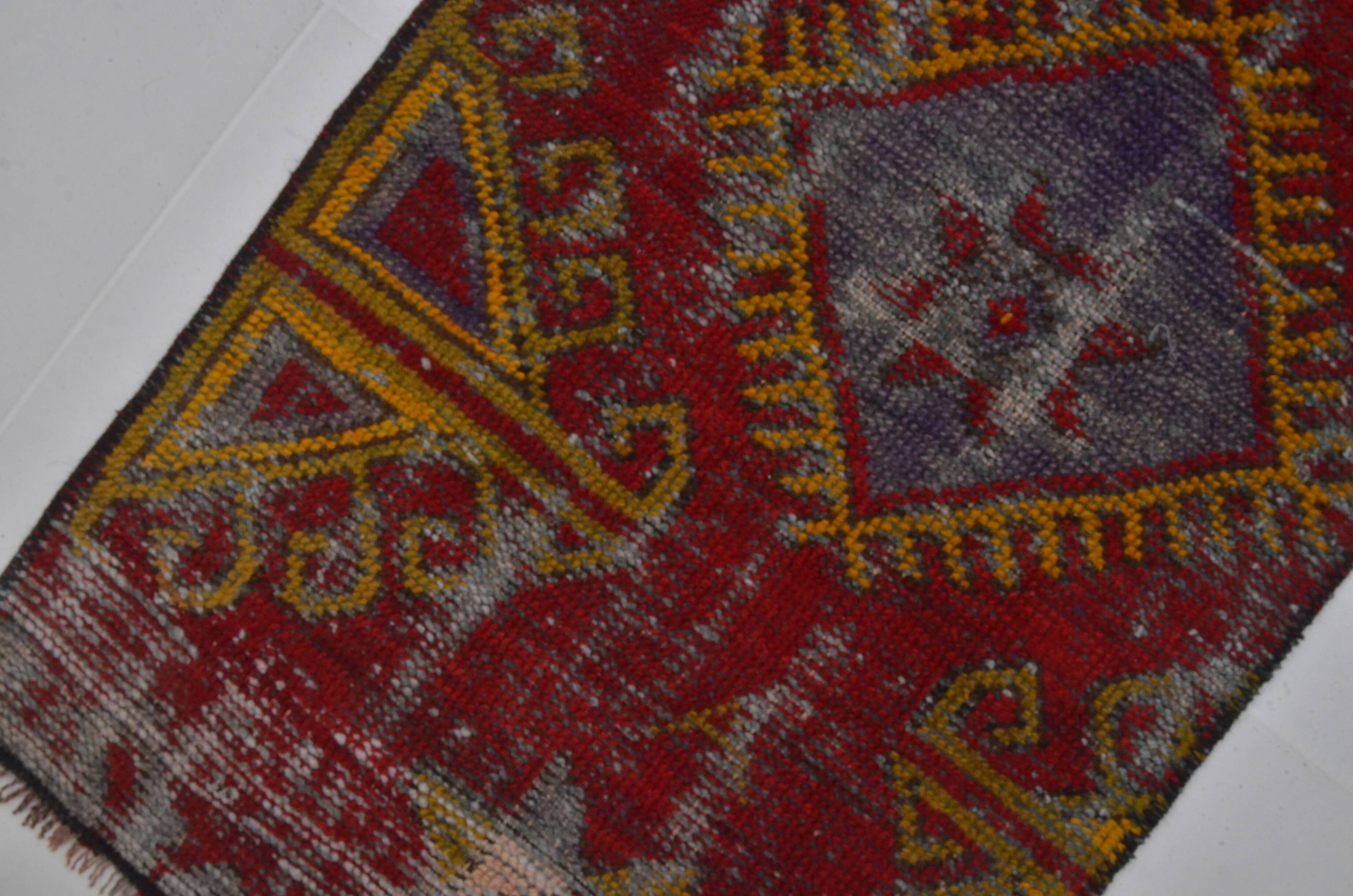 Small Antique Vintage Carpet sku 3983