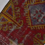 Small Antique Vintage Carpet sku 3983