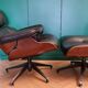 Fauteuil cuir design type années 50