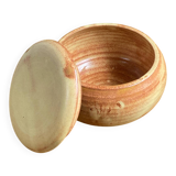 Sugar bowl, glazed stoneware sweet jar