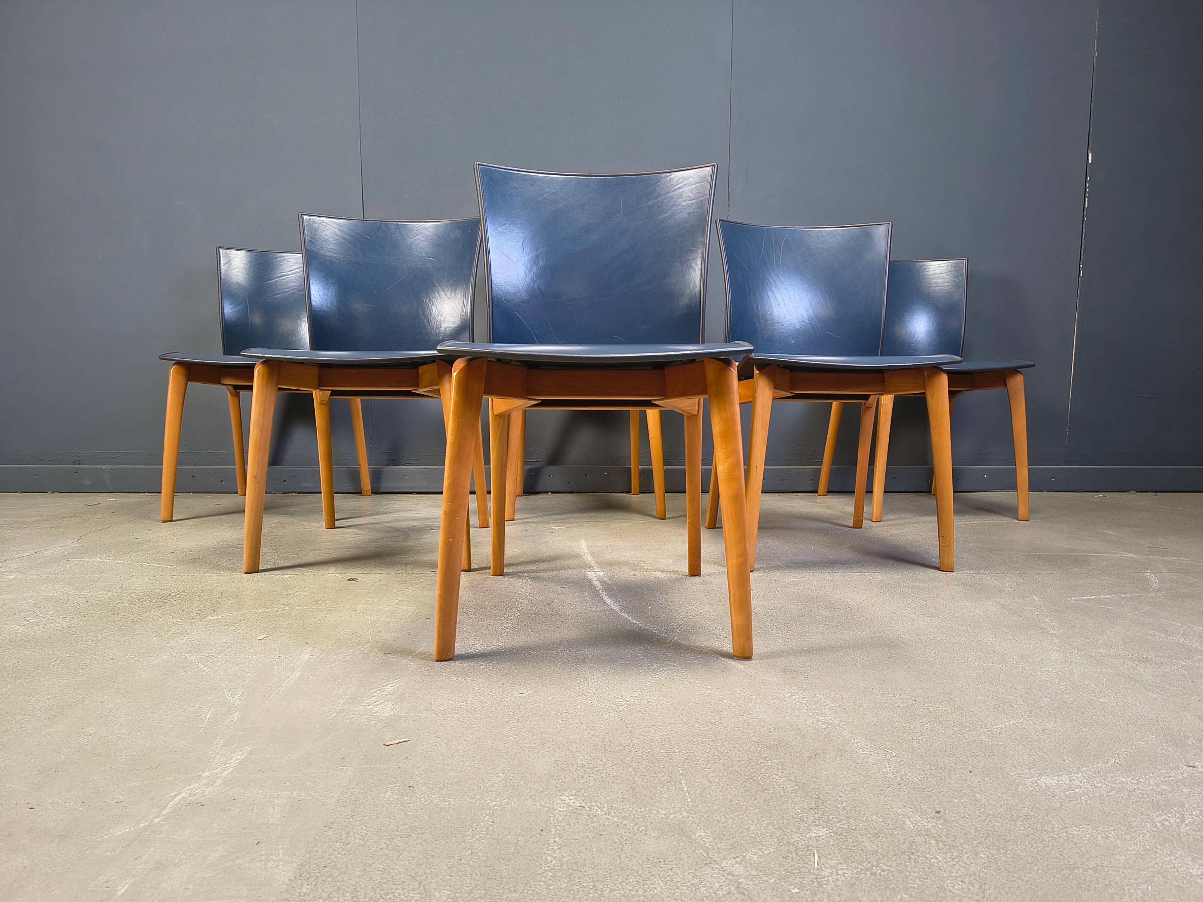 Cos S-12 chairs by Josep Llusca for Cassina, 1994s - set of 6