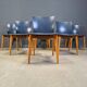 Cos S-12 chairs by Josep Llusca for Cassina, 1994s - set of 6