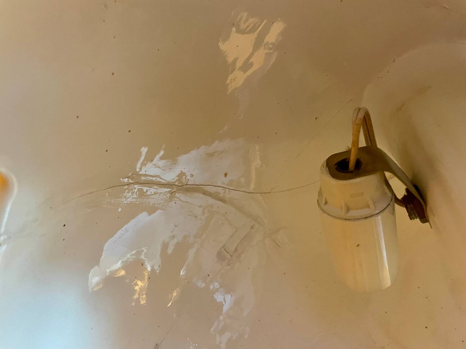 Pair of Tommaso Barbi ceramic lamps