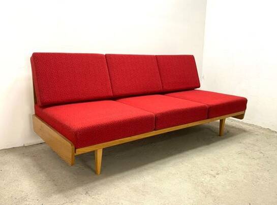 Daybed sofa by Interier Prahà, Vintage Czech 1960s