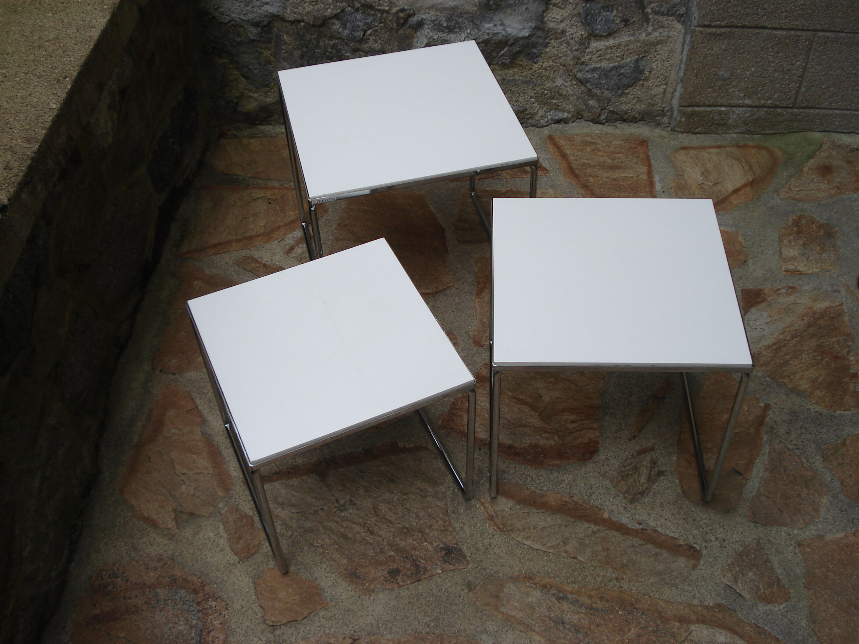 Vintage pull-out tables 1960