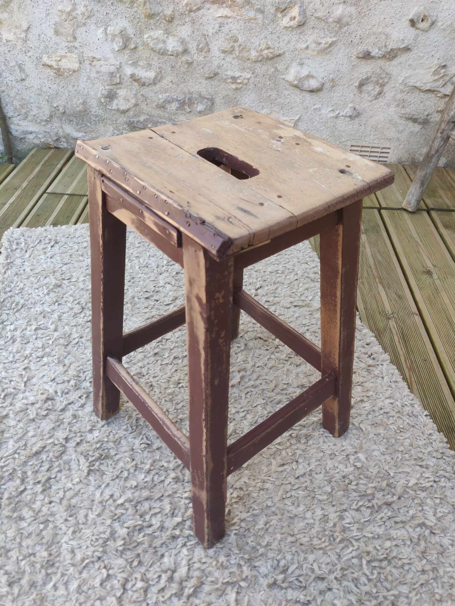 Antique stool