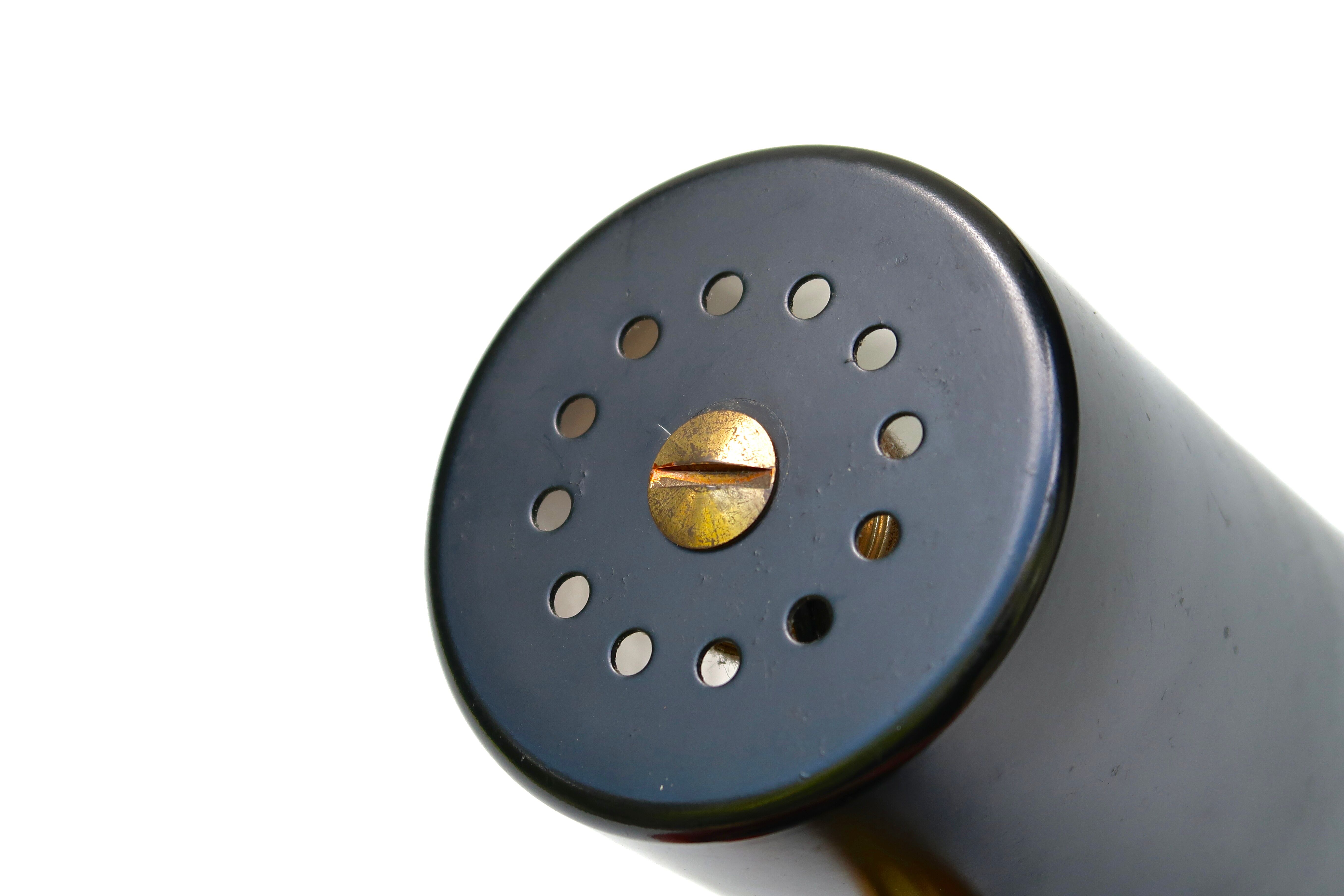 Wall lamp, black clip spot, 50s