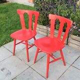 2 chaises western