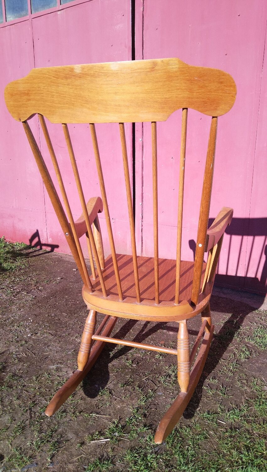 Rocking chair vintage Stol Kamnik 1960 | Selency