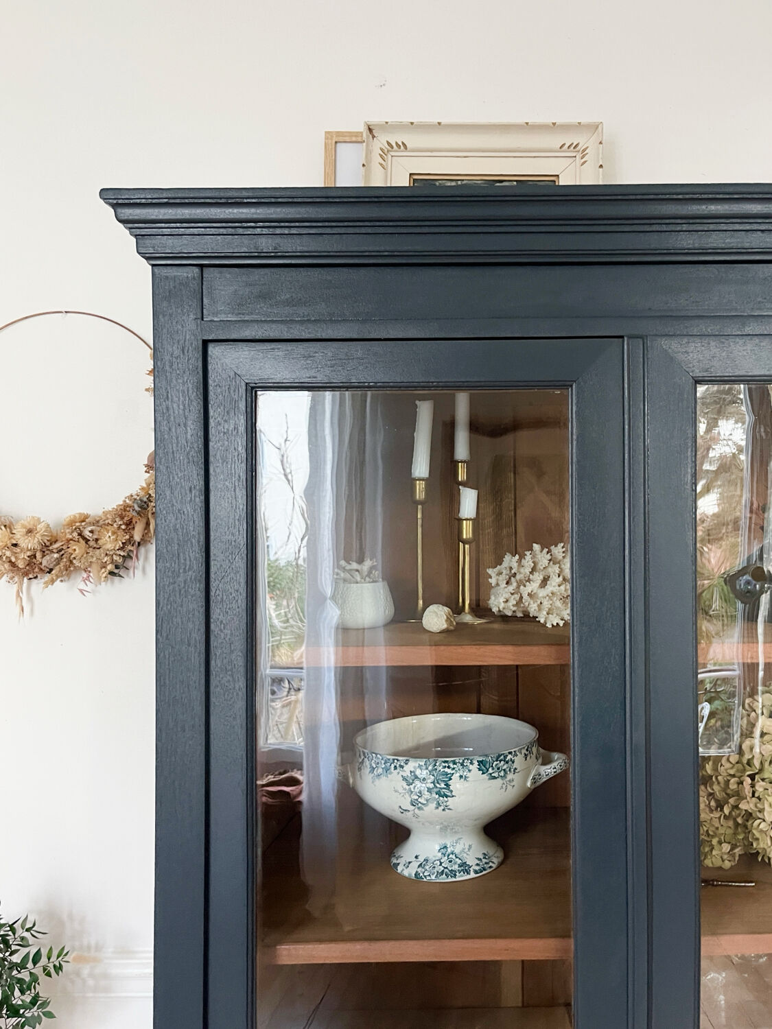 Antique display cabinet