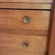 Commode style Empire en noyer blond