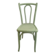 English green bistro chair