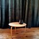 Table d'appoint « Annika » de Bruno Mathsson, en bouleau, style scandinave moderne, datée de 1974