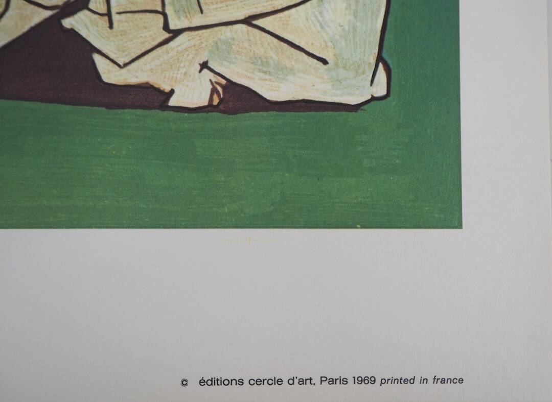 Pablo Picasso: Peace - Color Lithograph