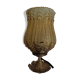 Amber glass lamp