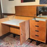 Enfilade Américaine 1950 bureau coiffeuse
