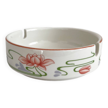 Villeroy & Boch "Florida" porcelain glass ashtray