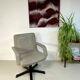 Visitor armchair international furniture leather Gray 2000