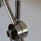 Italian chrome pendulum lamp 1970