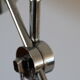 Italian chrome pendulum lamp 1970