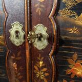 Chinese Cabinet in Lacquered Wood and Painted Wood – Early 20th Century