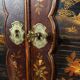 Cabinet chinois en bois laqué et bois peint – début XXème