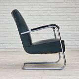 1950s, Scandinavian armchair in Bauhaus style, original condition.