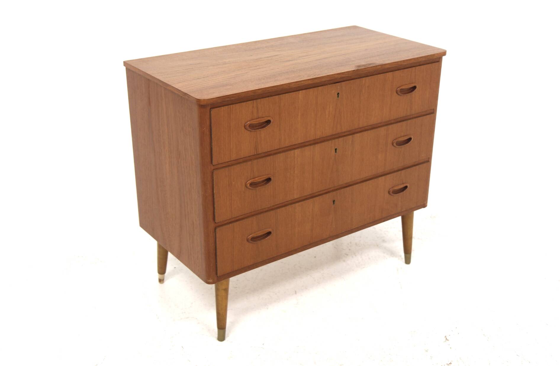 Scandinavian teak chest of drawers, Sweden, 1960
