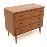 Commode scandinave en teck, Suède, 1960