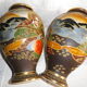 satsuma vase pair