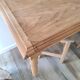 Old beech wood bureau/console/side table with bamboo legs.