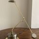 Massive vintage 80s swing arm table lamp