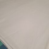 Set of old white towels