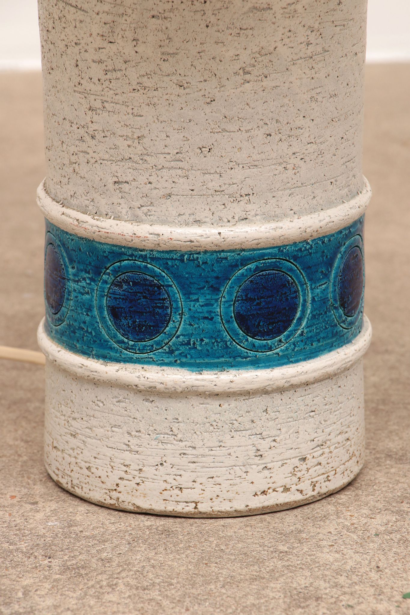 Table lamp made of ceramic design by Aldo Londi by Bergboms, 1960s