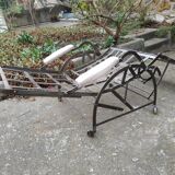 Wilson adjustable deck chair produced in 1871.