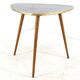 Table d'appoint triangulaire design moderne des années 60