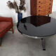 Round coffee table, Danish design, 1970s, made in Denmark